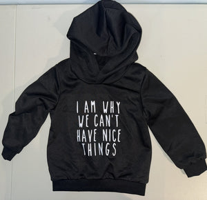 Cant Have Nice Hoodie No Brand 2/3 Year - size 2T