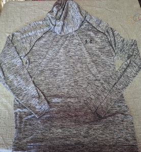 UNDER ARMOR GREY LOOSE HOODIE SIZE XL - size X-Large
