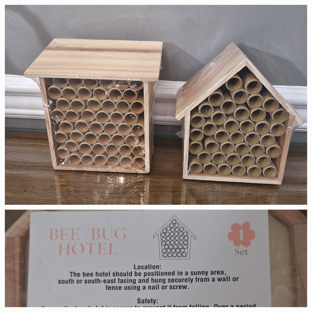 2 NEW BEE/BUG HOTELS