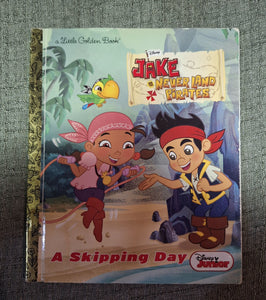 GOLDEN BOOK DISNEY JAKE AND THE NEVERLAND PIRATE