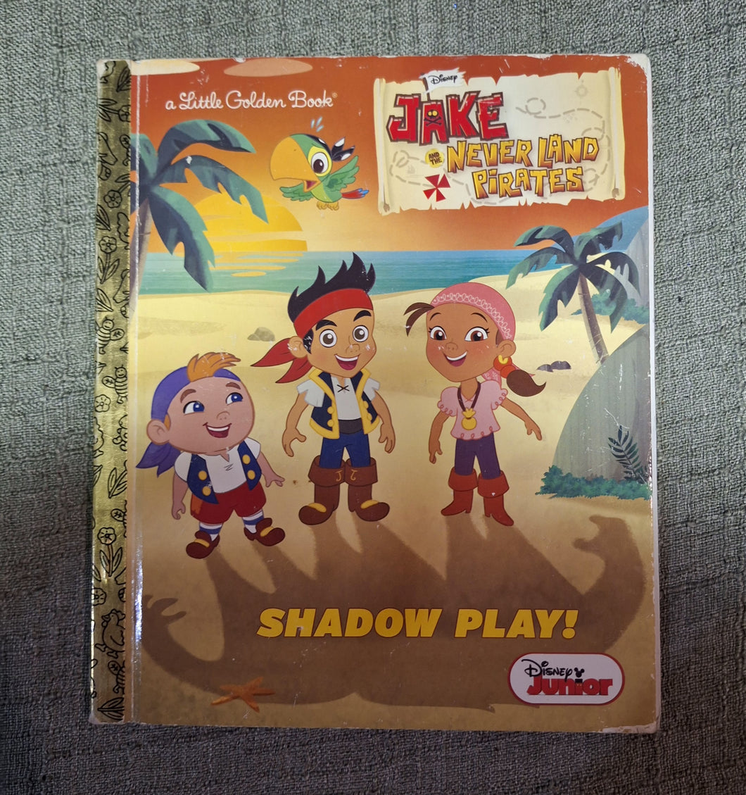 GOLDEN BOOK DISNEY JAKE AND THE NEVERLAND PIRATE