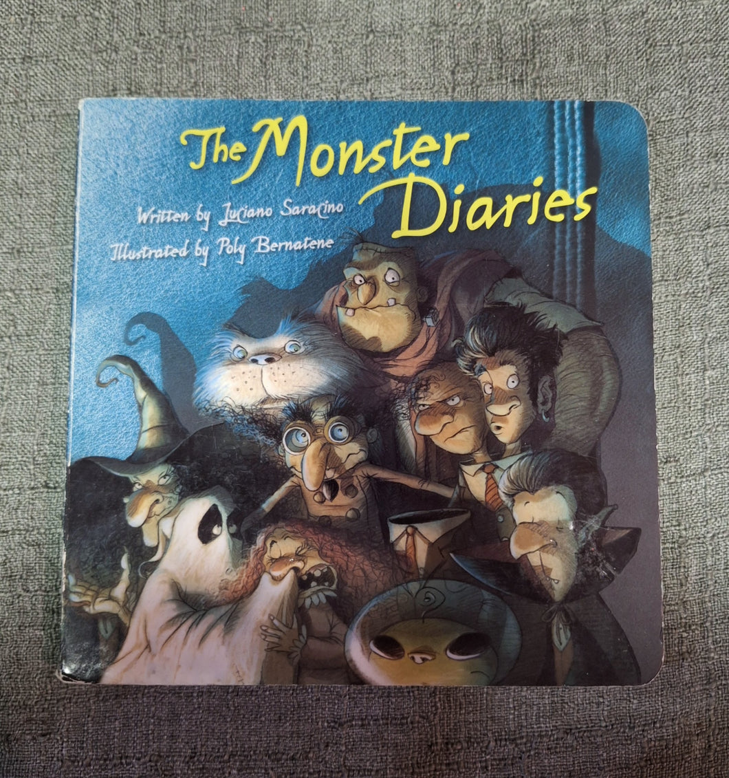 THE MONSTER DIARIES BOARD BOOK