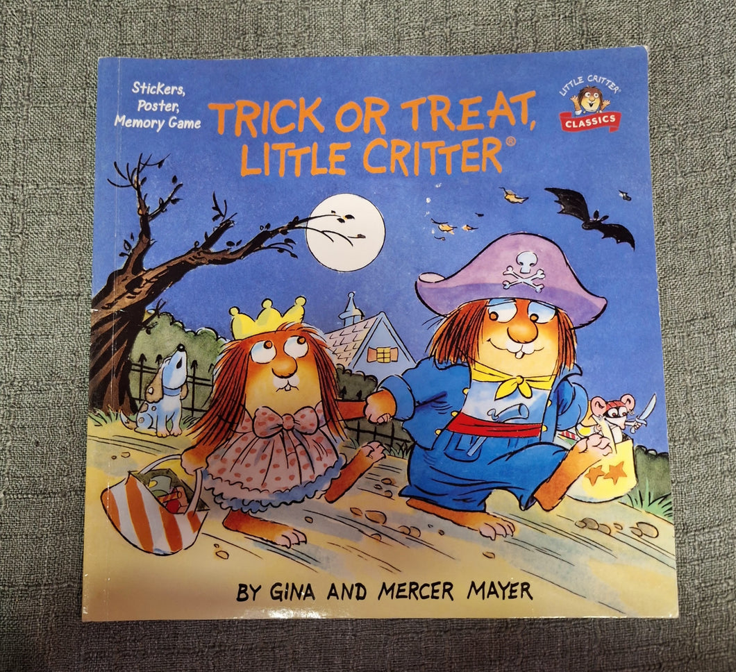 TRICK OR TREAT LILLTE CRITTERS SOFTCOVER