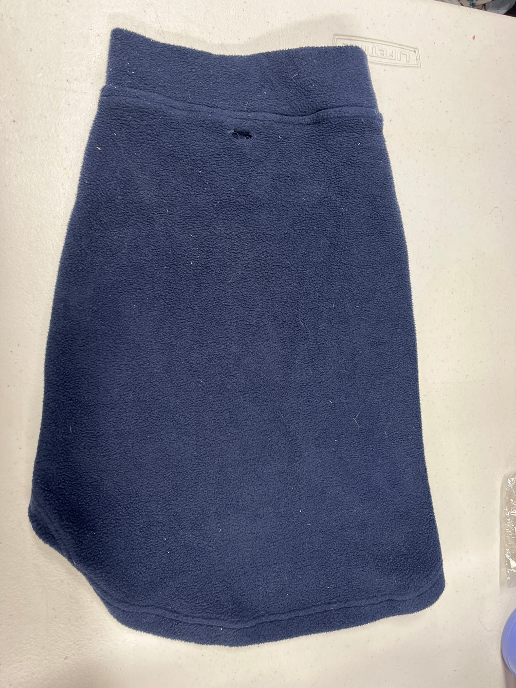 Navy Fleece Dog Vest Sx L Fits 20-40lbs