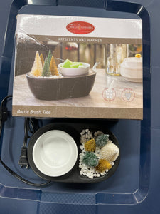 Bottle Brush Tree Wax Warmer NEW
