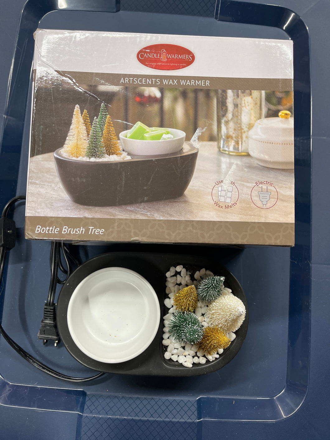 Bottle Brush Tree Wax Warmer NEW