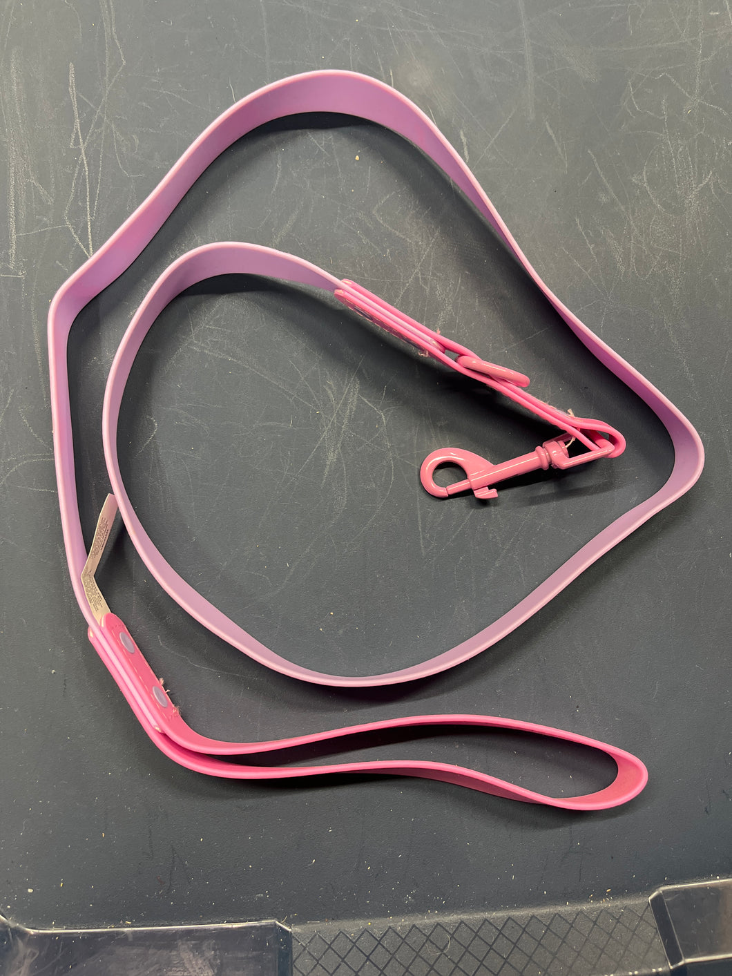 Pink/Prpl Silicon Leash
