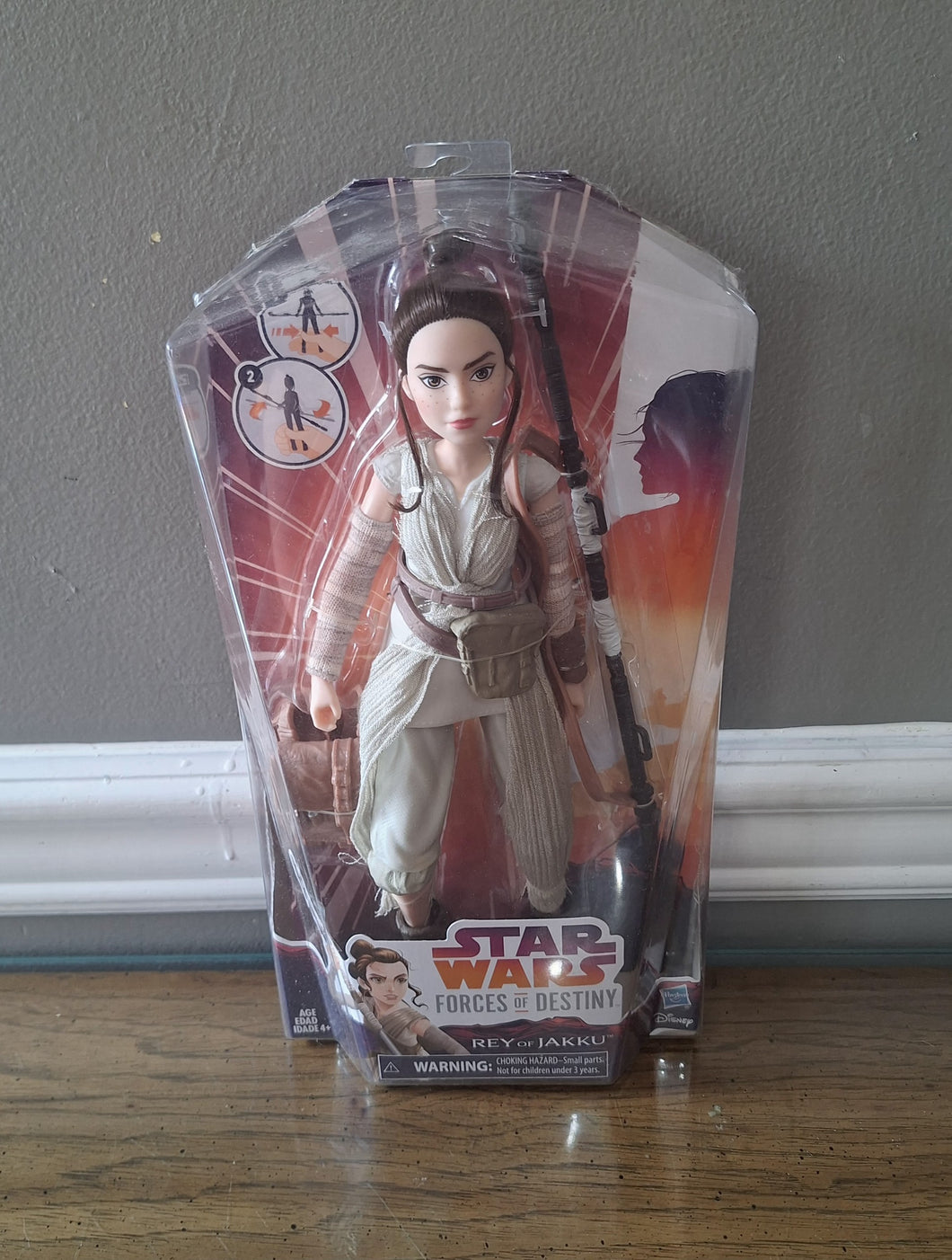 NIB DISNEY STAR WARS FORCES OF DESTINY REY O