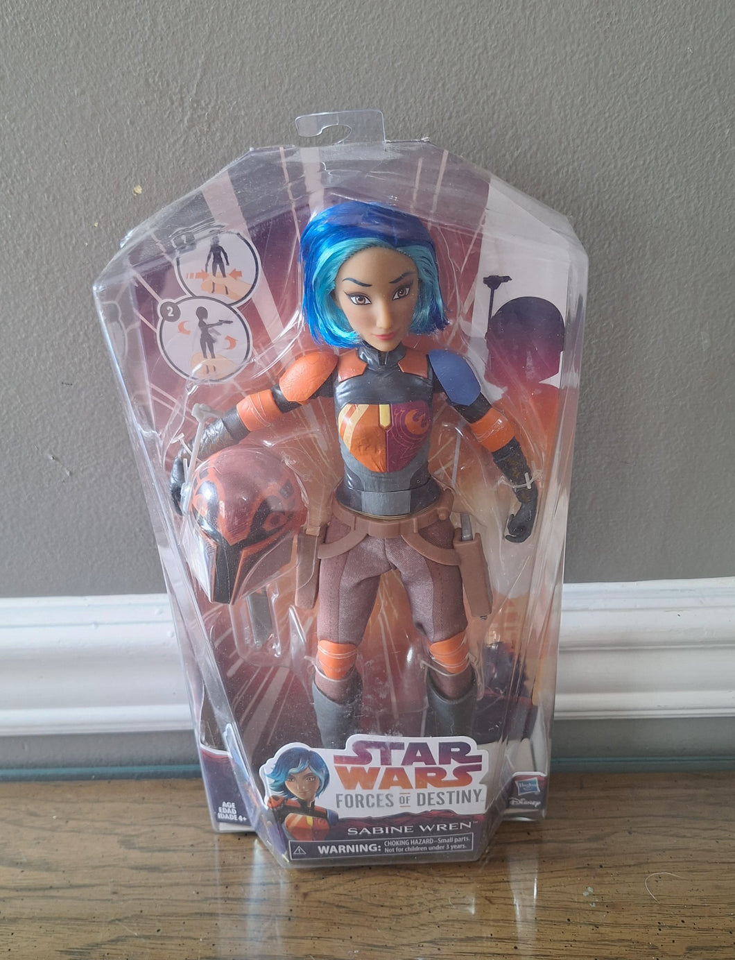 NIB DISNEY STAR WARS FOR FORCES OF DESTINY SABIN