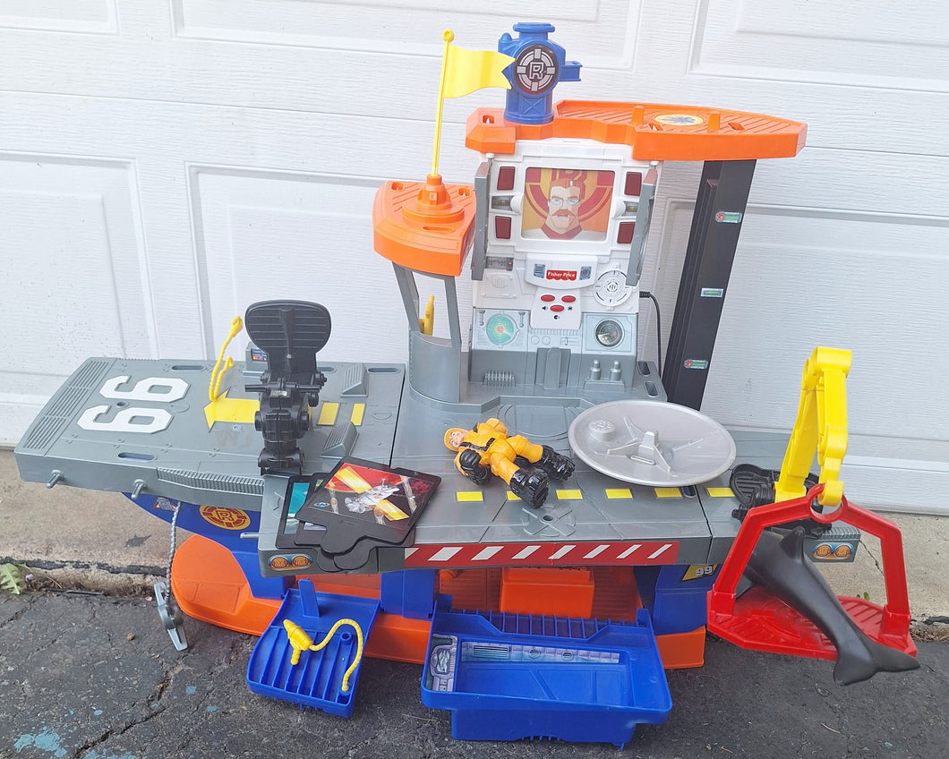 FISHER PRICE RESCUE RANGERS AQUATIC RESCUE