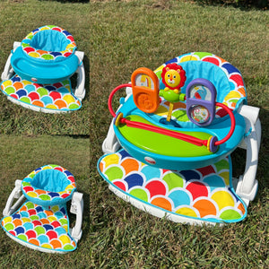 FISHER-PRICE Sit-Me-up toys +tray