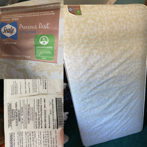 Crib mattress-Standard Sealy extra firm mattres