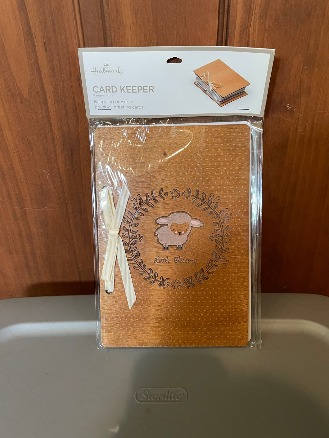 Hallmark Card Keeper New Baby Lamb Keeper
