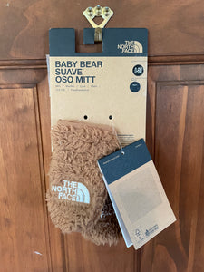 NorthFace Bear Mittens 0-6months/NEW
