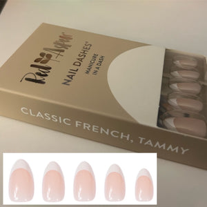 NEW Red Aspen Press On Nails medium almond