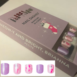 NEW Red Aspen petite Press on nail dashes