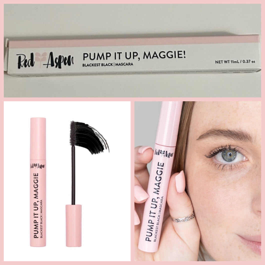 NEW Red Aspen Black Mascara Pump it Up
