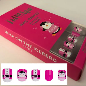 NEW Red Aspen petite Press on nail dashes