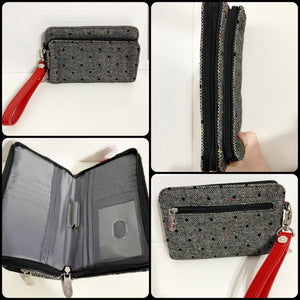 Thirty-one Perfect Cents Wallet Black Tweed