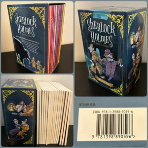 16pc box set Sherlock Holmes retold children