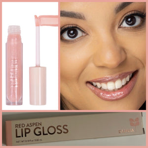 NEW Red Aspen Lip Gloss in Dahlia