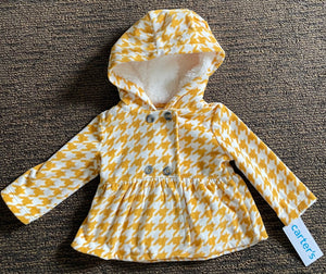Carters 6mth jacket New w/ hood - size 6 Months