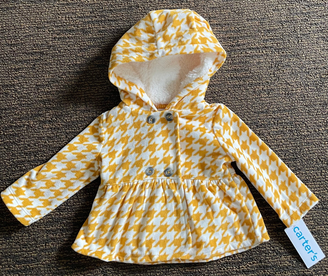 Carters 6mth jacket New w/ hood - size 6 Months