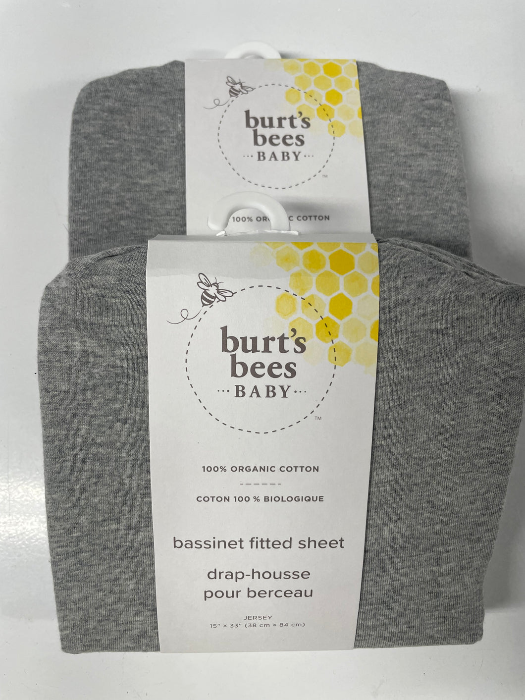 Bassinet fitted sheet 2 sets