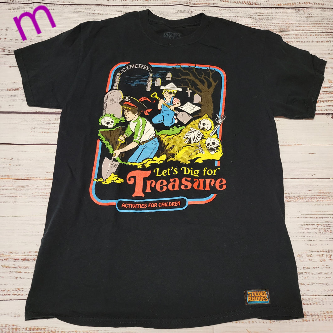 let's dig for treasures spensers t shirt - size Medium