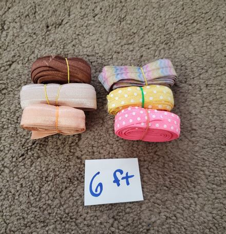 Elastic 6 feet each