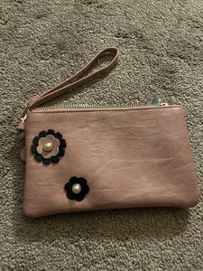 Mauve Wristlet