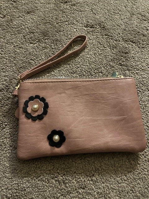 Mauve Wristlet