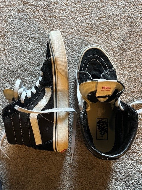 Hi-top Vans M5.5 / W7 - size Womens shoes: 7