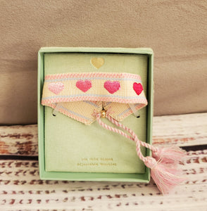 new - heart bracelet