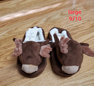 moose slippers new - size Shoes: Toddler Size 9