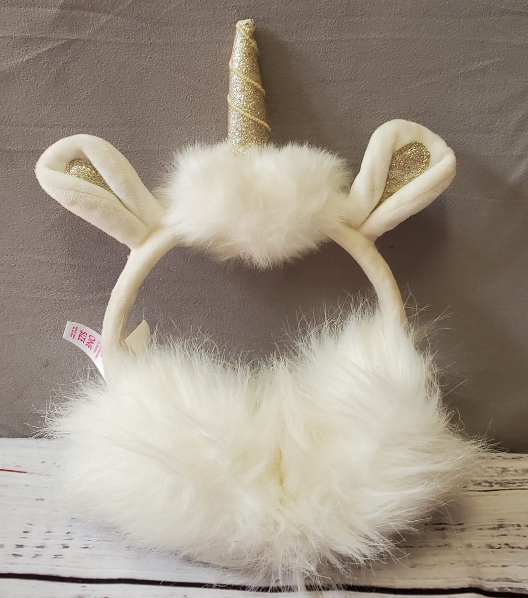 justice unicorn ear muffs