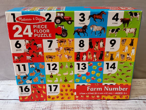 melissa and doug farm # puzzle