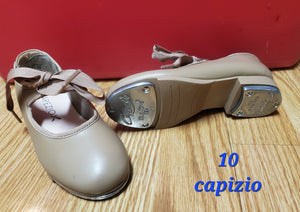 Capizio tap shoes tan - size 10