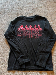 Stranger Things LS shirt - size 8