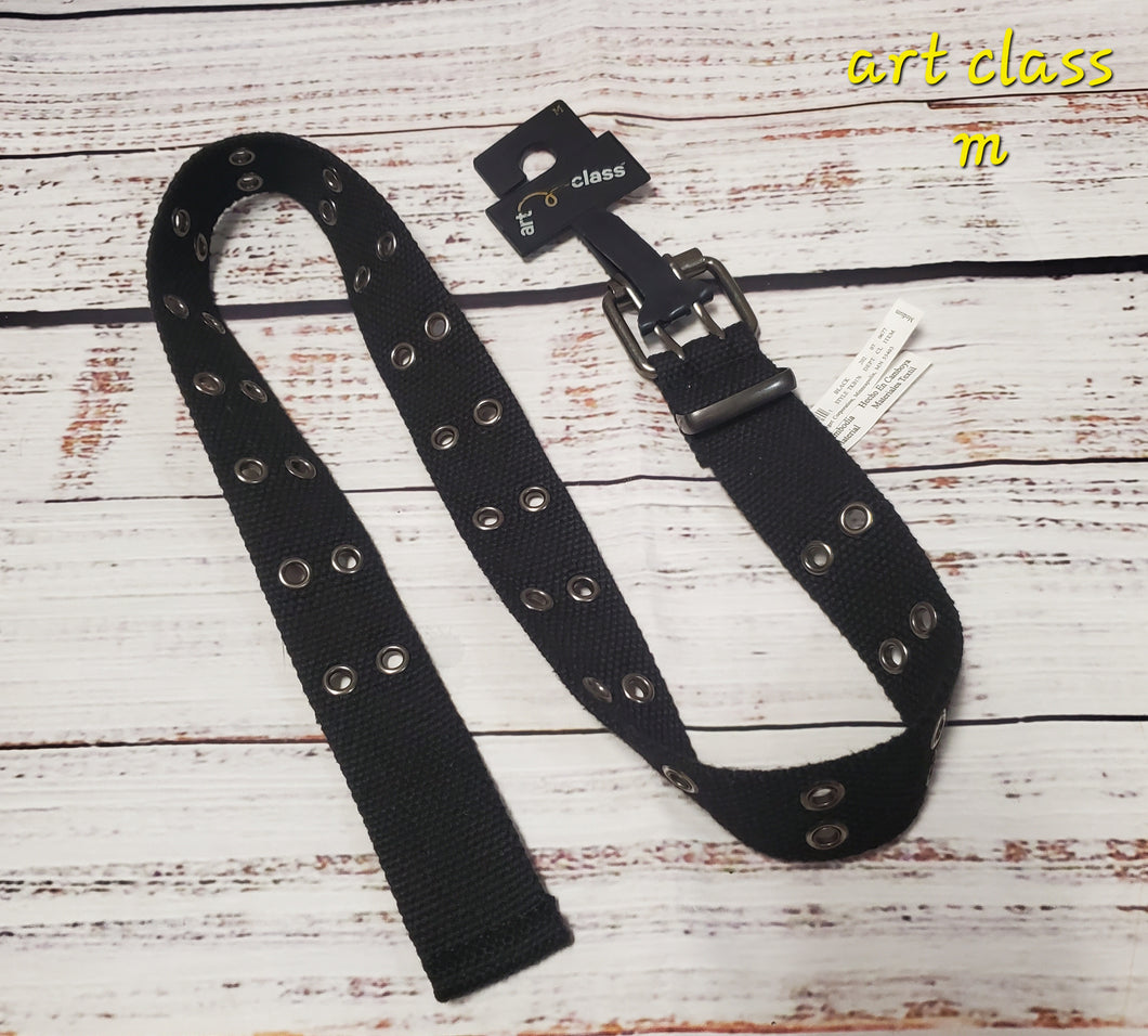 new - art class belt black - medium