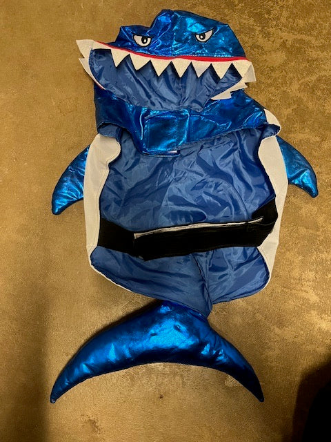 Medium size dog shark Costume