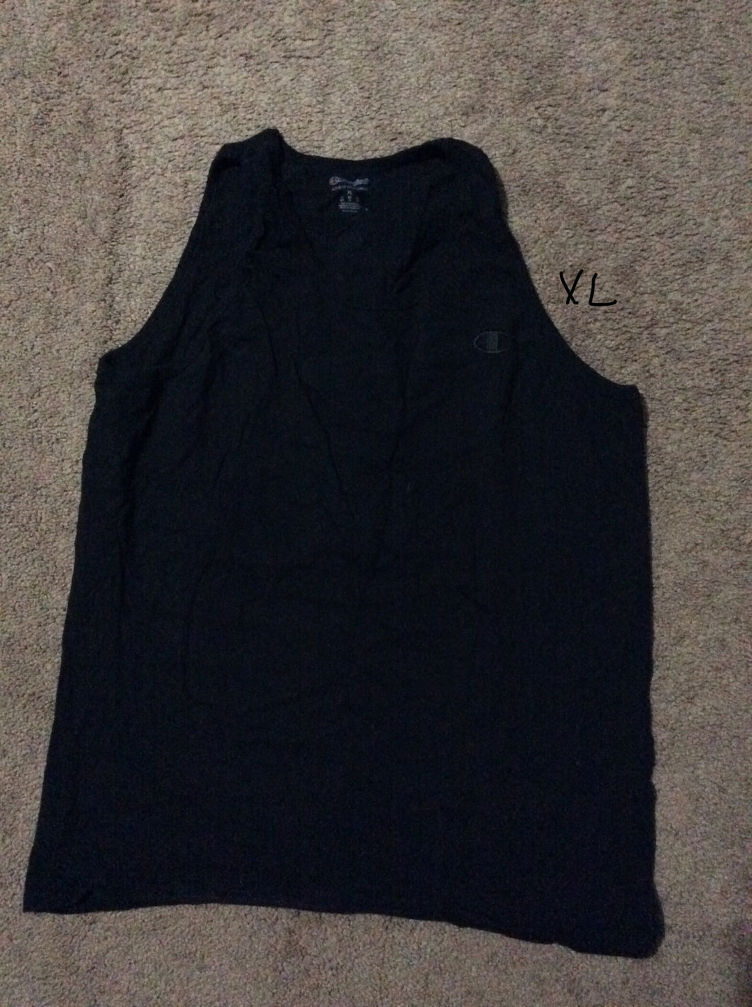 Champion Blk tank top - size X-Large