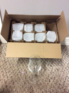 NEW 8 wine glasses