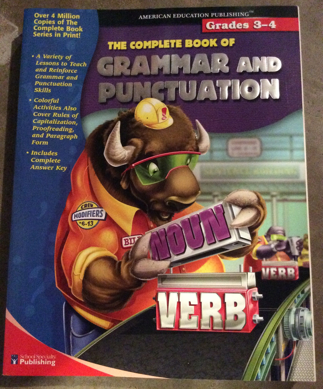 Grade 3-4 grammar & Punctuation workbook