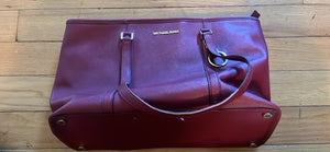 Michael Kors  burgundy Medium tote handbag
