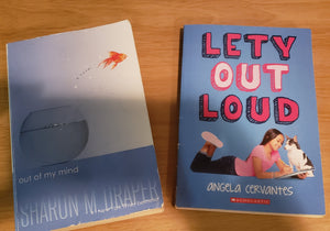 Out of my mind & Lety out Loud Books