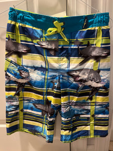 ZeroXposure swim trunk with sharks - size Junior L