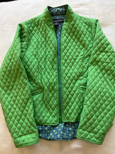 Green felt jacket Like new - size Medium