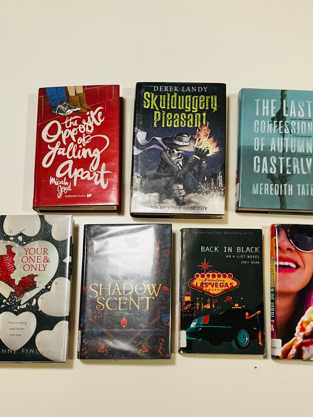 7 NOVELS ROMANCE/THRILLERS