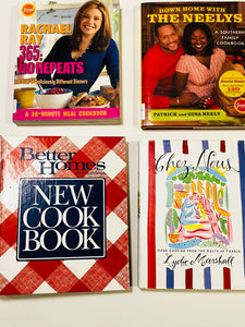 4 COOKBOOKS RACHAEL RAY/ THE NEELEYS